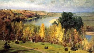Золотая осень (картина Левитана) — Википедия