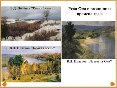 Фото реки Оки. Фотографии русских пейзажей. Картина Поленова, Таруса, Россия