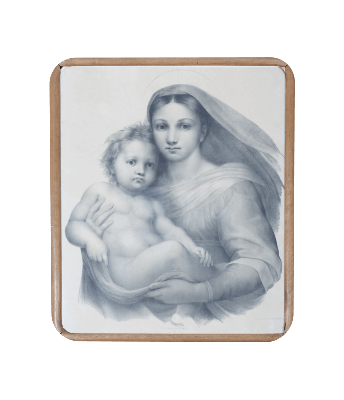 Набор для вышивания крестом с печатью на ткани NKF Сикстинская мадонна (картина  Рафаэля) R317 14ст (ID#546358677), цена: 1616 ₴, купить на Prom.ua