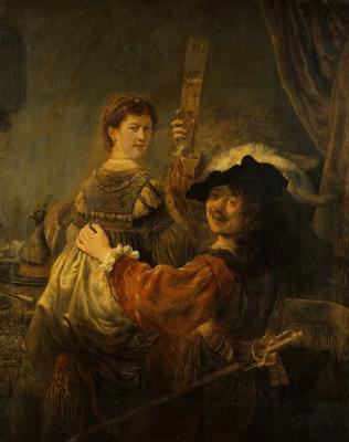 Купить картину Даная (Эгина) Рембрандта на стену от 530 руб. в DasArt