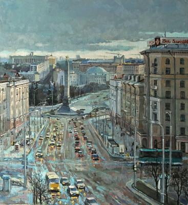 Картина «Минск. Вид на Верхний город»