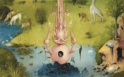 Сад земных наслаждений\" - самая известная и самая загадочная картина  Иеронима Босха, которого за его странные образы нередко величают… |  Instagram