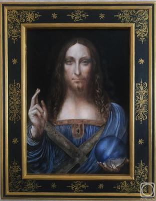 Купить картину маслом Христос благословляющий (Спаситель мира) (1600) Эль  Греко от 5680 руб. в галерее DasArt