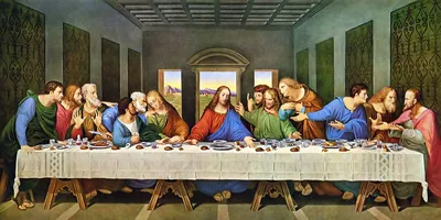 Невероятная история фрески Леонардо да Винчи \"Тайная вечеря\" | Жизнь в  обрамлении... | Дзен