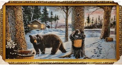 Картина \"Пробуждение\" (медведь) - Купить в Москве - K-S-ART.COM