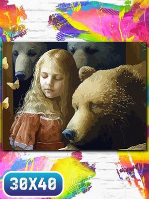Картина, Три Медведя в доспехах, в…» — создано в Шедевруме