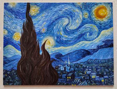 Ван Гог «Звездная ночь над Роной» - история полотна