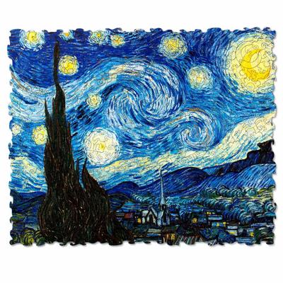 Картина на холсте Первое ателье \"Репродукция Ван Гога \"Звездная ночь\"  91x115 см по цене 2720 ₽/шт. купить в Твери в интернет-магазине Леруа Мерлен