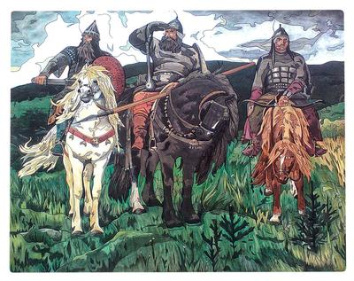 Картина Три богатыря (Виктор Васнецов) - описание, история создания картины