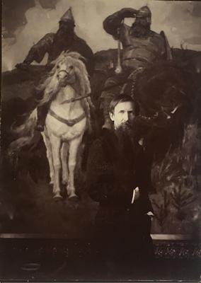 Картина Васнецова «Богатыри» на конях…» — создано в Шедевруме