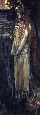 Картина \"Богатырь\", Михаил Врубель, 1899