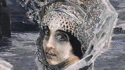 Картина царевна -лебедь Врубеля, …» — создано в Шедевруме