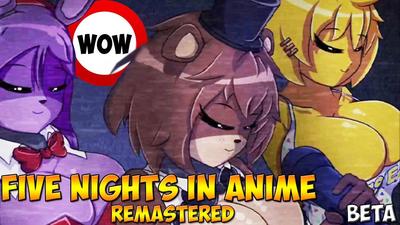 ПЯТЬ НОЧЕЙ В АНИМЕ (РЕМАСТЕР) FNIA 💜 Five Nights In Anime Remastered by  SC136 - YouTube