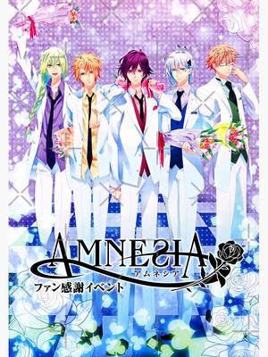 Anime Amnesia\" Poster for Sale by JenniferBomar | Redbubble