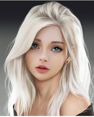 Иллюстрированная коллекция Девушка-блондинка, ноябрь 2023 - Страница  рисунка zzz