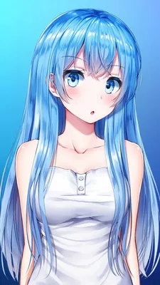 Аниме девушка с рыжими волосами и голубыми глазами в синей шляпе, аниме-изображение  милой девушки, аниме девочка по имени Люси, close up Ивакура Лэйн, лучшая  девочка аниме - SeaArt AI