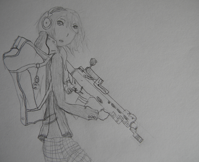 Любите пушки и милых девушек? Тогда это аниме для вас, ибо здесь школьницы  олицетворяют оружие | Baka-Blog | Дзен