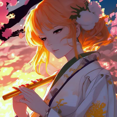 Изображение персонажа девушки кимоно из японского аниме PNG , Япония, Аниме,  кимоно PNG картинки и пнг PSD рисунок для бесплатной загрузки