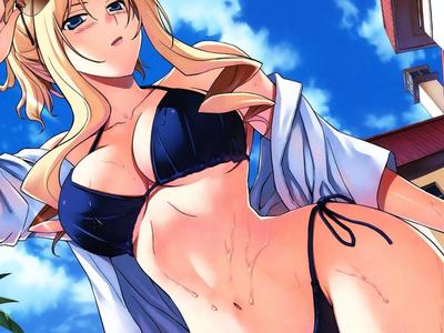 Лёгкое спортивное аниме для любителей посмотреть, как на пляже соревнуются  девушки в купальниках | Baka-Blog | Дзен