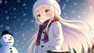 Зима близко! Подборка аниме девушек в теплых нарядах. | МФЦ Авторская  группа | Дзен