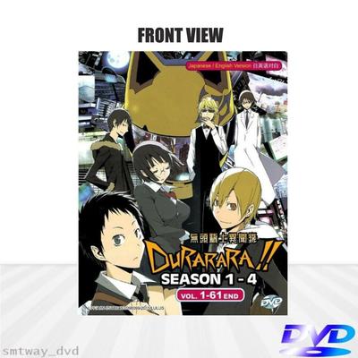 DVD Japan Anime DURARARA!! Complete Season 1-4 Boxset (1-61) English  Subtitle | eBay