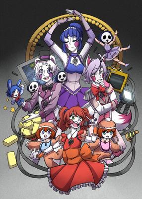 FNaF Anime by soukuroku on DeviantArt
