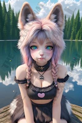 Cute Anime Furry Girl by ArtisticLeap on DeviantArt