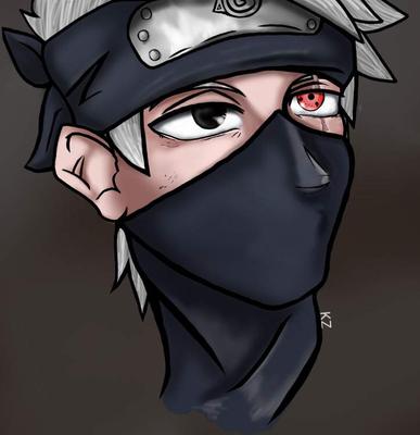 Retro Kakashi Naruto Anime Gifts For Fans Drawing by Anime Art - Fine Art  America, kakashi from naruto drawing - thirstymag.com