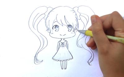 Красивые рисунки карандашом легкие аниме для начинающих карандашом (50  фото) » рисунки для срисовки на Газ-квас.ком