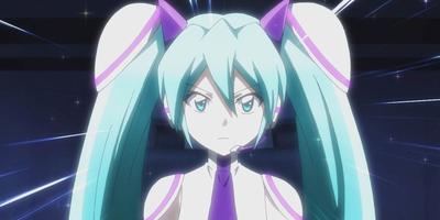 cute anime hatsune miku hatsunemiku vocaloid dark - | Stable Diffusion