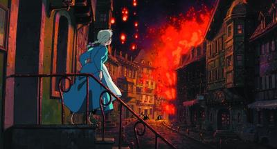 Наклейки-стикеры по аниме \"Ходячий замок\" купить по цене 115.43 ₽ в  интернет-магазине KazanExpress