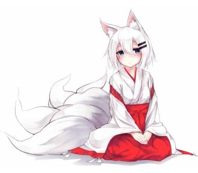Ава Кицуне-тян, рыжая лисичка | Anime, Art
