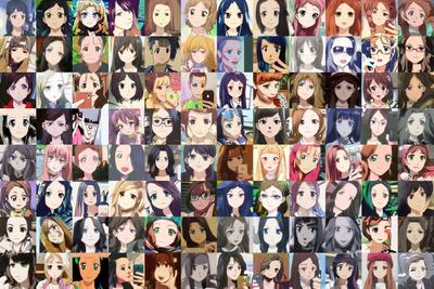 Рисунки аниме лица для срисовки (94 фото)