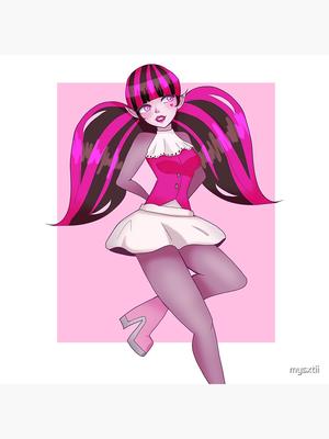 Draculaura from Monster High in an anime style! : r/AnimeART