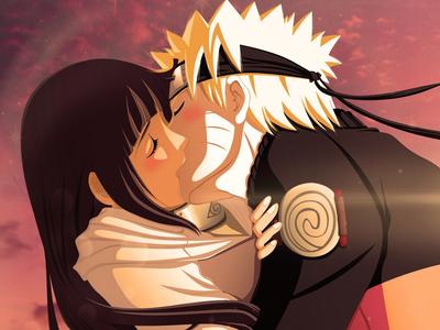 Постер (плакат) Naruto | Наруто и Хината – Ленбагет