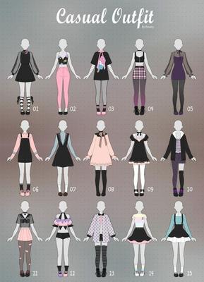 Pin by Rose on Art | Art clothes, Drawing anime clothes, Fashion design  drawings