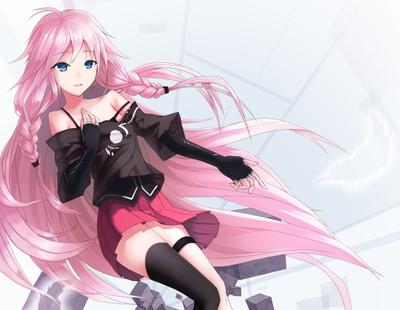 мультфильм аниме обои девушки с розовыми волосами, симпатичная розовая  аватарка, милый, профиль фон картинки и Фото для бесплатной загрузки