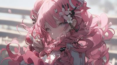 Лучшая тян с розовыми волосами? 💖 | Anime | Аниме приколы | ВКонтакте