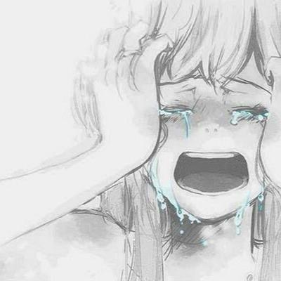 Картинки Настоящие слезы Аниме молодая женщина