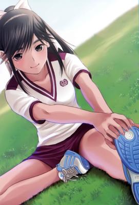 Haikyuu волейбол аниме спорт милый персонаж - онлайн-пазл