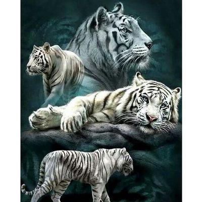 Тигр в виде аниме» — создано в Шедевруме
