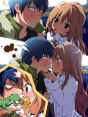 Постеры из аниме: ТораДора! | Toradora, Anime characters, Cute anime couples