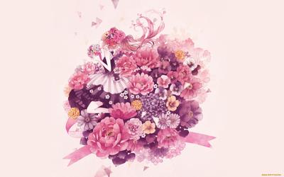 Аниме Поляна цветов - фото и картинки: 29 штук