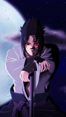 Sasuke Uchiha [Naruto Uzumaki] | Narucole [LINE] by AiKawaiiChan | Anime,  Naruto shippuden anime, Naruto uzumaki