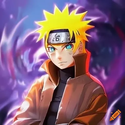Naruto uzumaki, fictional anime character on Craiyon