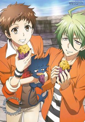 Sakuya and Mahiru!! It was touching how Sakuya helped Mahiru!! Anime-Servamp  | Anime shows, Anime characters, Anime