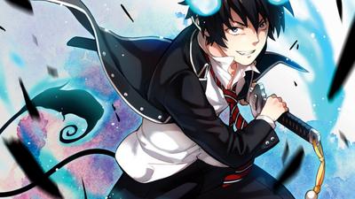 Full-length image of blue exorcist characters on Craiyon