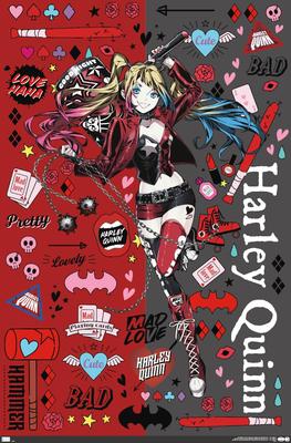 Suicide Squad Anime Harley Quinn Sticker Decal Vinyl laptop bikini DC  Comics 2 | eBay
