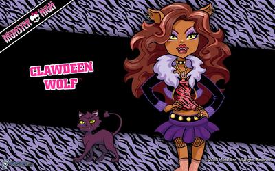 SONZYLAND — i watched the monster high anime and saw clawdeen...