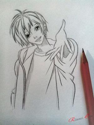 Как нарисовать парня аниме? ✏ Рисунки карандашом поэтапно | Рисунки,  Рисовать, Эскизы персонажей
